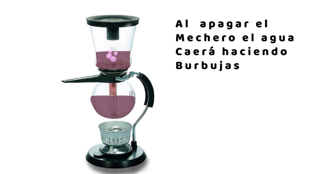 mechero cafetera syphon