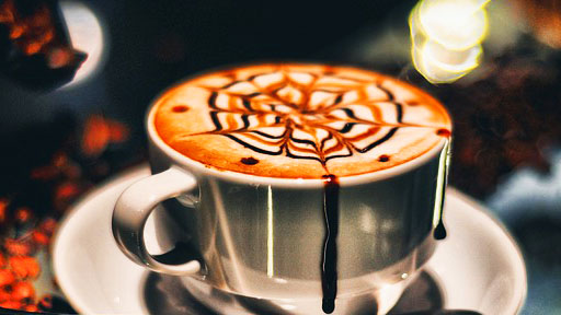 Técnica Etching Café, latte art con chocolate, arte latte con chocolate