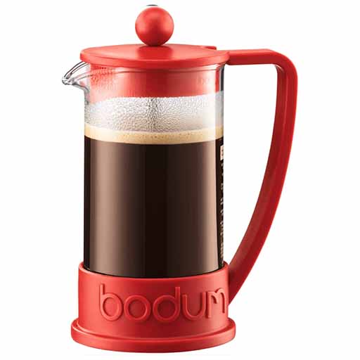 Cafetera Francesa Bodum Roja 350 mls